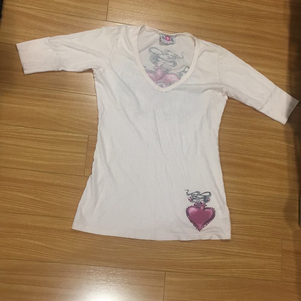 Ankh Royalty Light Pink ‘Have Faith’ Top